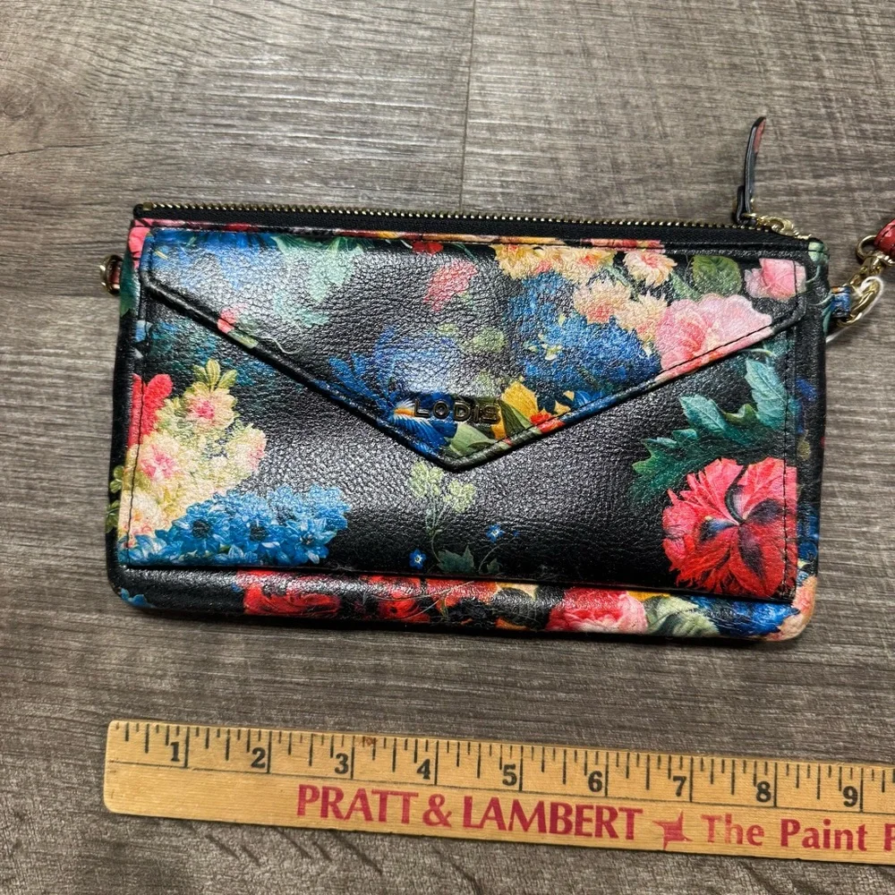 LODIS Floral Wristlet